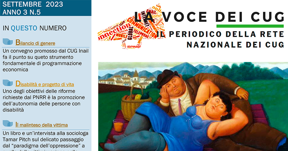 Magazine La Voce dei CUG – settembre 2023