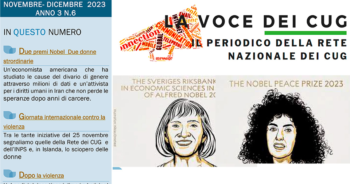 Magazine La Voce dei CUG – novembre-dicembre 2023