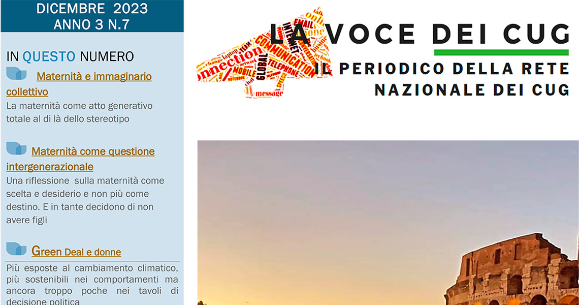 Magazine La Voce dei CUG – dicembre 2023