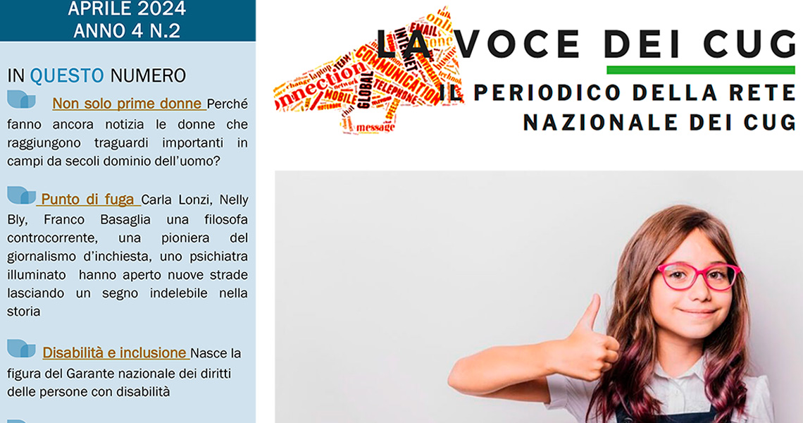 Magazine La Voce dei CUG – aprile 2024