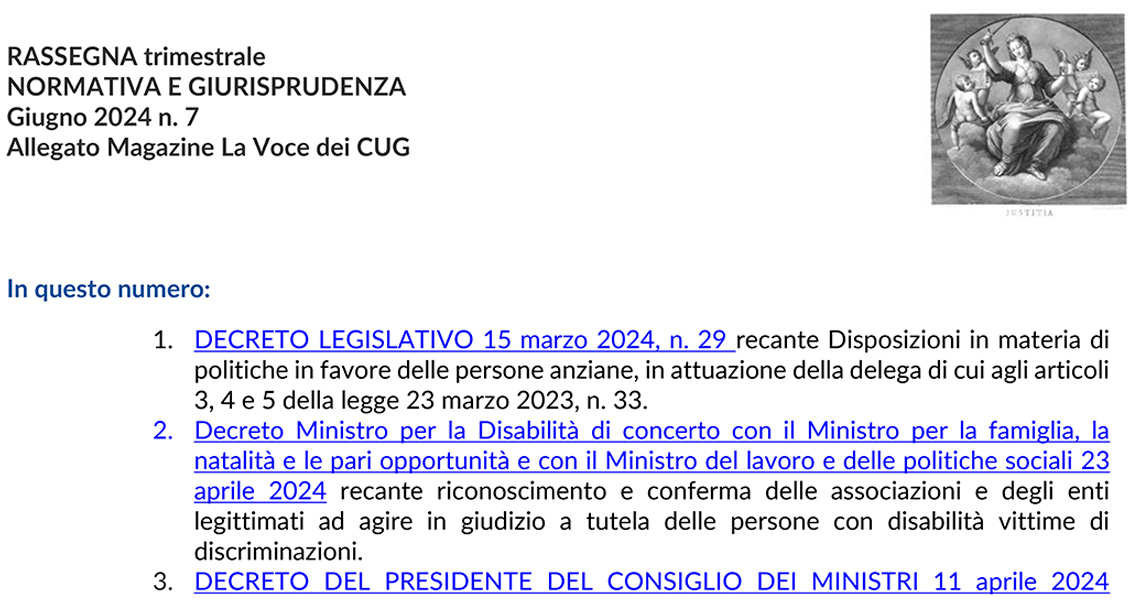 Rassegna Ufficio Studi n. 7 - giugno 2024