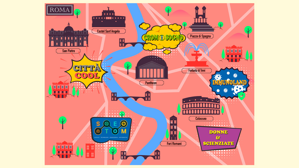 mappa della città educante ENEA